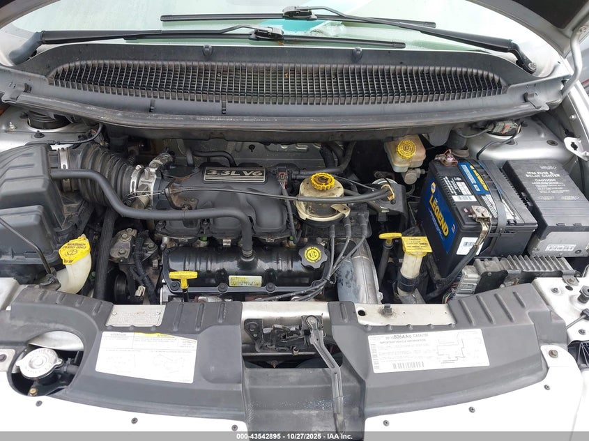 2002 Chrysler Voyager VIN: 1C4GJ25332B614042 Lot: 43542895