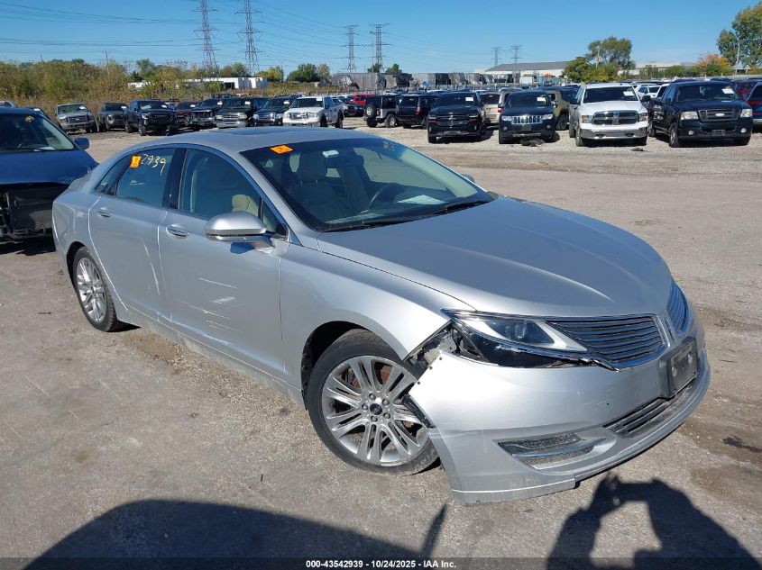 2015 LINCOLN MKZ HYBRID - 3LN6L2LUXFR612108