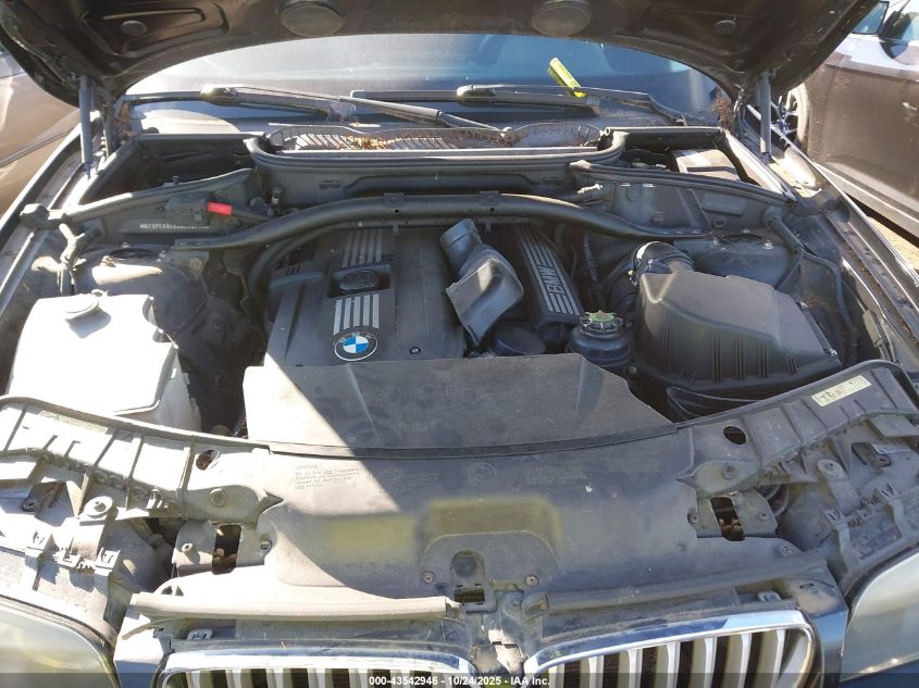 2008 BMW X3 3.0Si VIN: WBXPC934X8WJ02703 Lot: 43542946