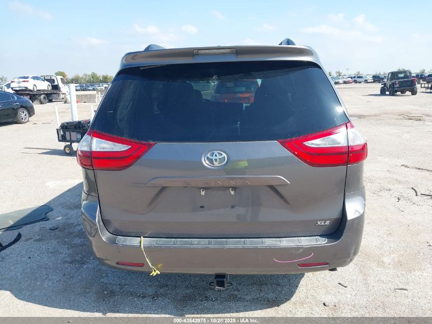 2017 Toyota Sienna Xle 8 Passenger VIN: 5TDYZ3DCXHS856655 Lot: 43542975