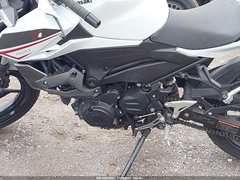 2022 Kawasaki Er400 D VIN: JKAERKD10NDAG0671 Lot: 43543009