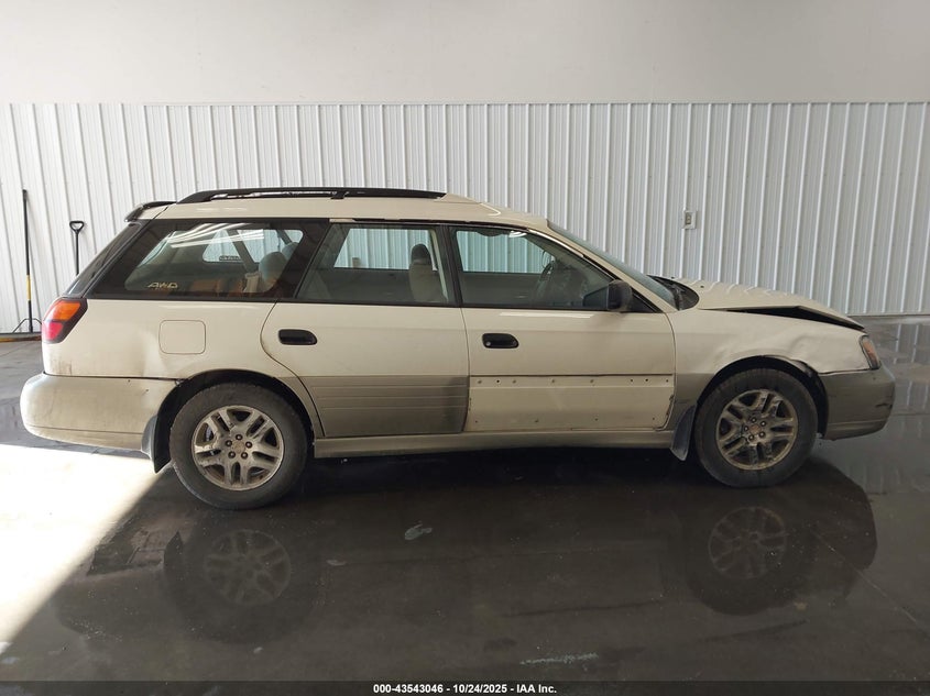 2002 Subaru Outback VIN: 4S3BH665X27642792 Lot: 43543046