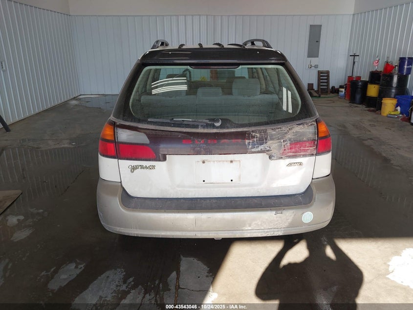 2002 Subaru Outback VIN: 4S3BH665X27642792 Lot: 43543046