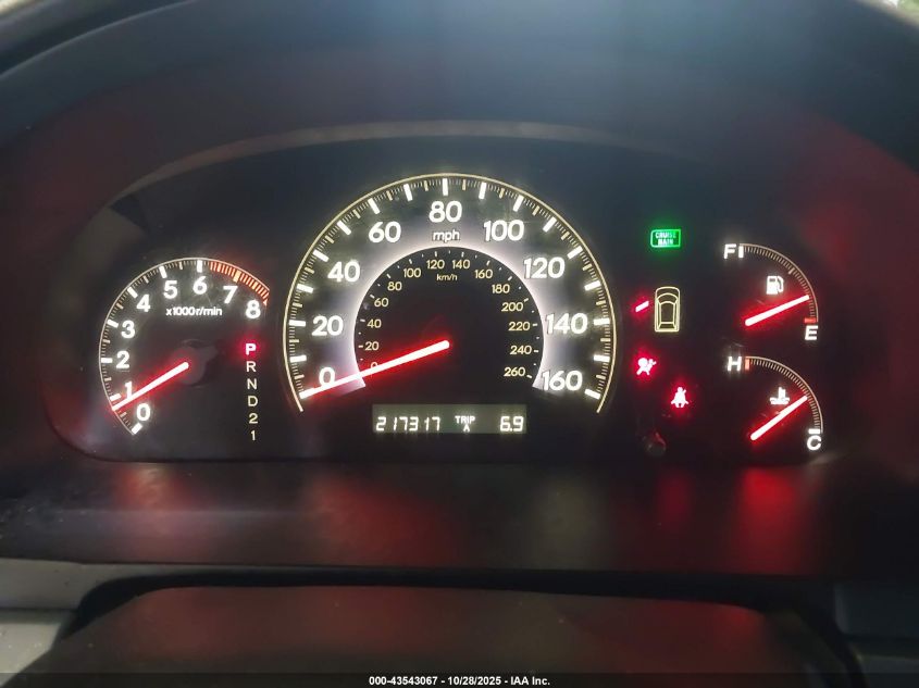 2005 Honda Odyssey Ex-L VIN: 5FNRL38765B044868 Lot: 43543067