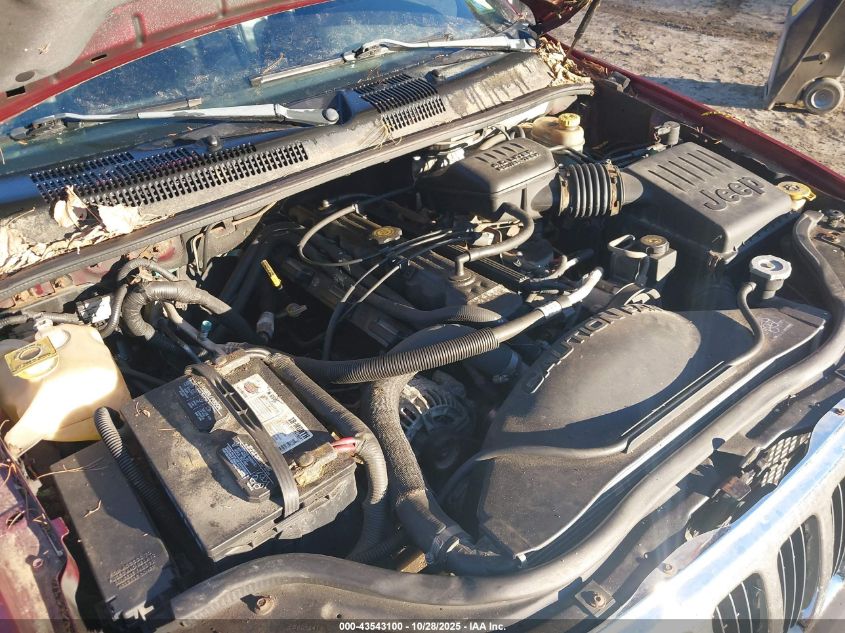 2002 Jeep Grand Cherokee Sport VIN: 1J4GW38S22C279936 Lot: 43543100