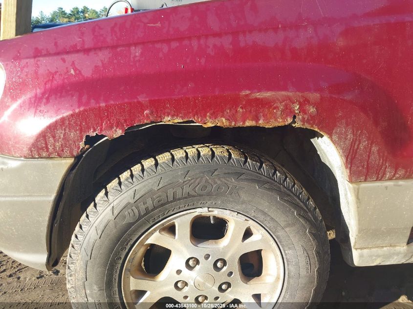 2002 Jeep Grand Cherokee Sport VIN: 1J4GW38S22C279936 Lot: 43543100