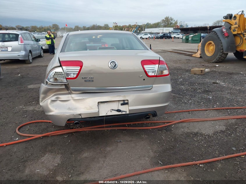 2006 Mercury Milan V6 Premier VIN: 3MEHM08126R632445 Lot: 43543274