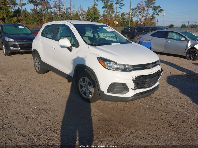 2019 CHEVROLET TRAX LS - 3GNCJKSB4KL178642