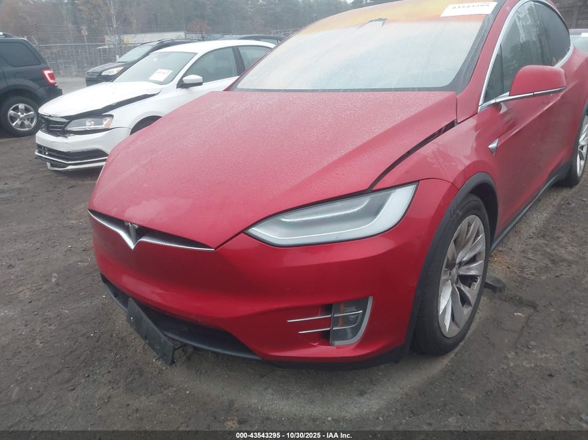 2020 Tesla Model X VIN: 5YJXCAE27LF250573 Lot: 43543295
