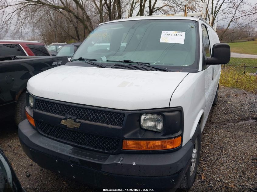 2017 Chevrolet Express 2500 Work Van VIN: 1GCWGBFF8H1306446 Lot: 43543356