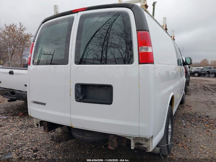 2017 Chevrolet Express 2500 Work Van VIN: 1GCWGBFF8H1306446 Lot: 43543356