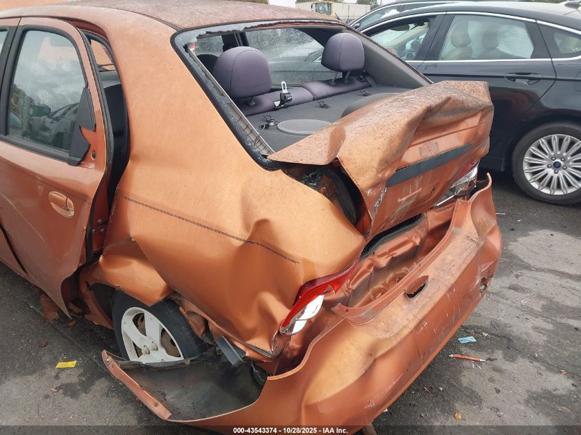 2006 Chevrolet Aveo Ls VIN: KL1TD56616B636537 Lot: 43543374