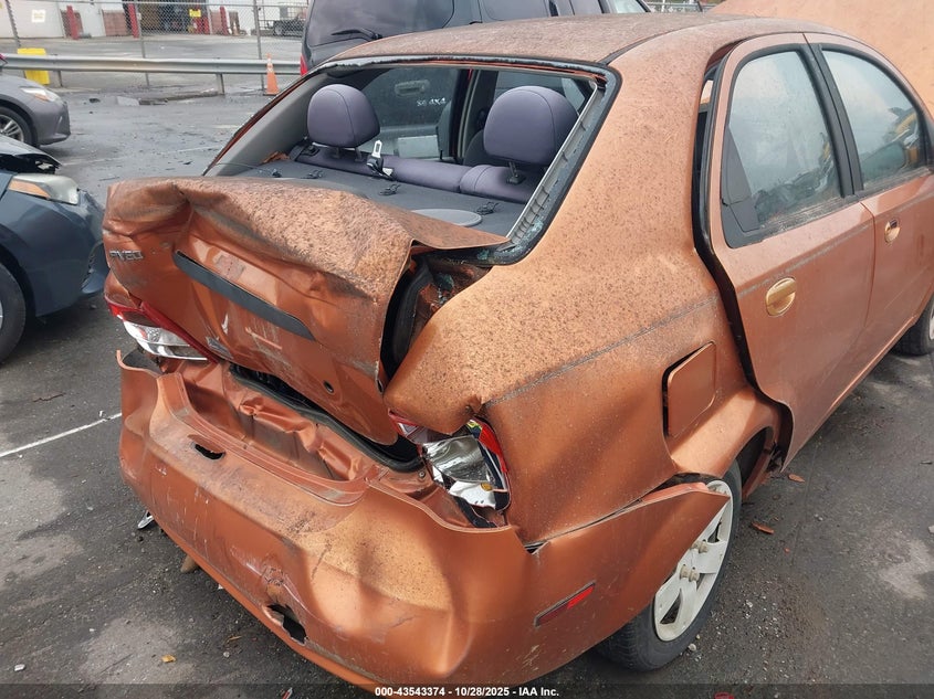 2006 Chevrolet Aveo Ls VIN: KL1TD56616B636537 Lot: 43543374