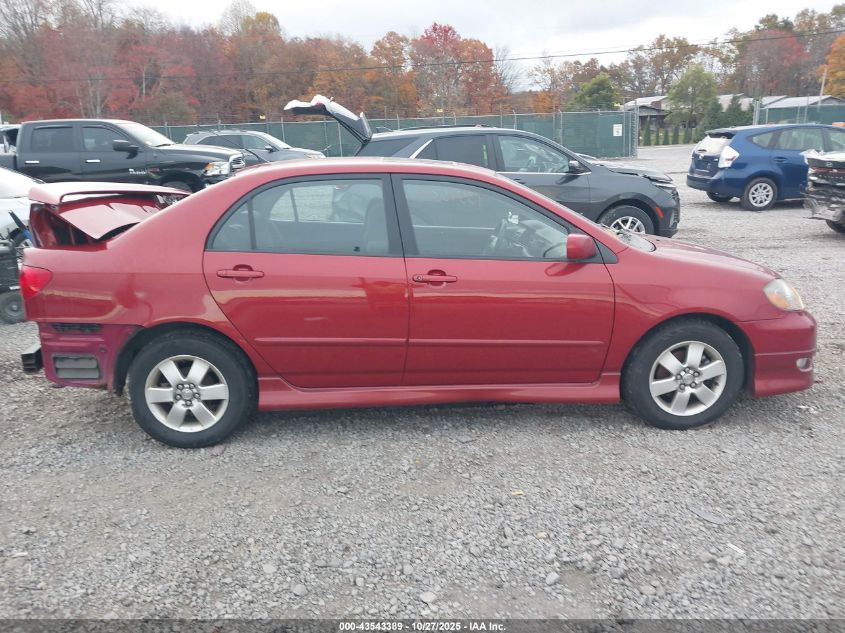 2005 Toyota Corolla S VIN: 2T1BR32E25C482217 Lot: 43543389