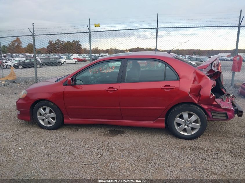 2005 Toyota Corolla S VIN: 2T1BR32E25C482217 Lot: 43543389
