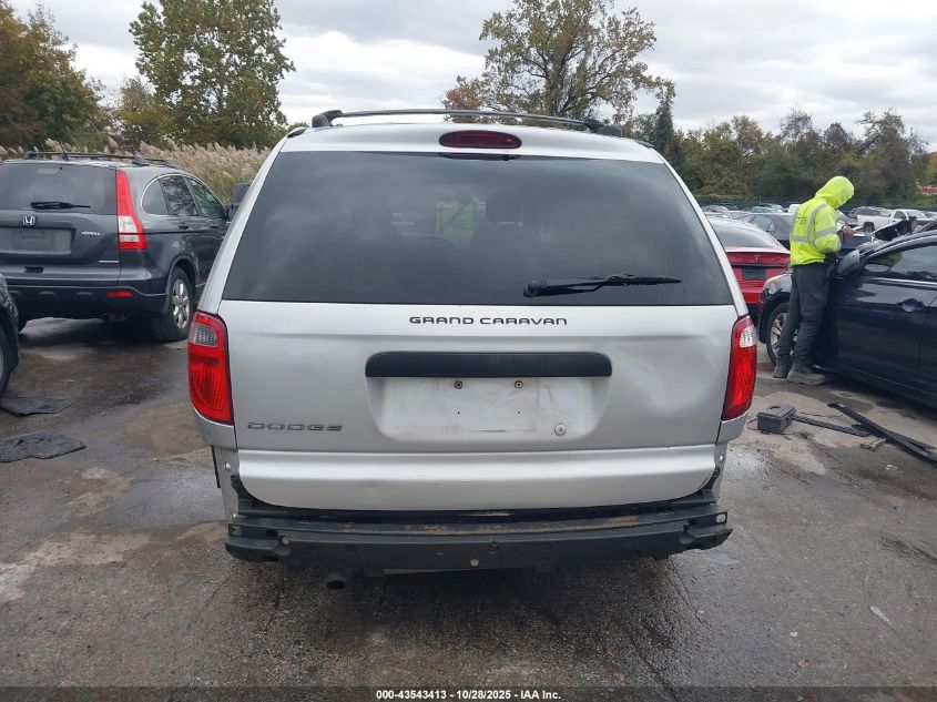 2005 Dodge Grand Caravan Se VIN: 1D4GP24R15B381094 Lot: 43543413