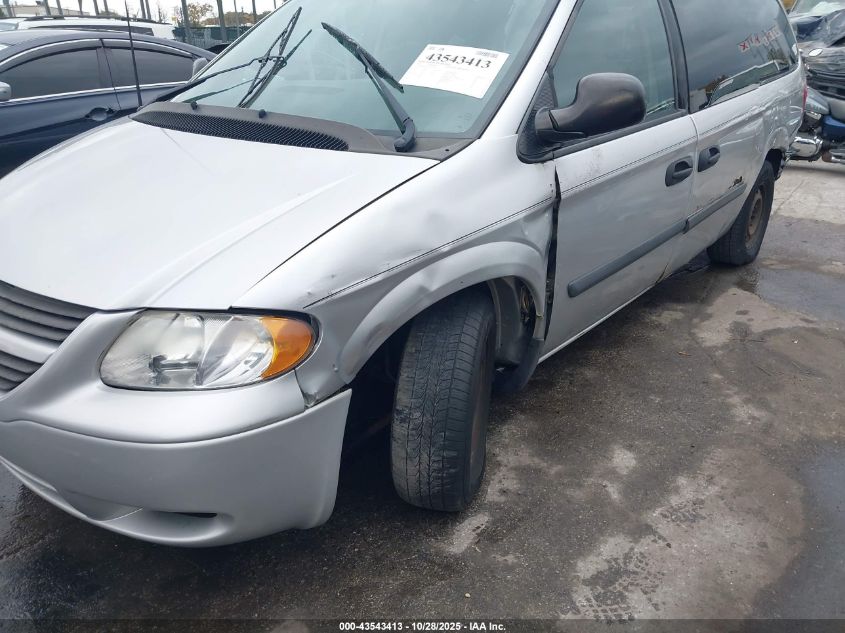 2005 Dodge Grand Caravan Se VIN: 1D4GP24R15B381094 Lot: 43543413