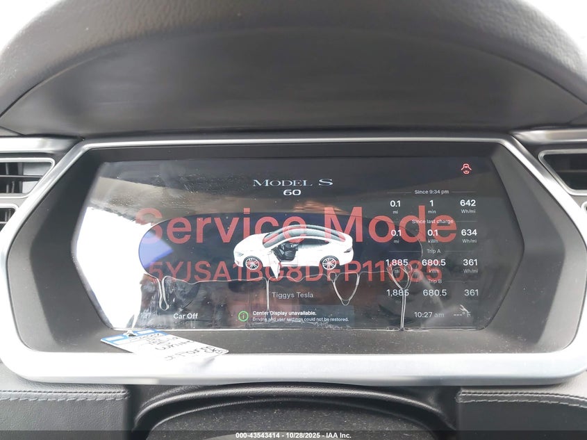 5YJSA1BG8DFP11085 2013 TESLA MODEL S photo no. 7
