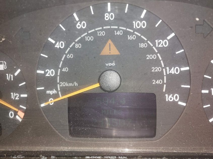 2001 Mercedes-Benz E 320 VIN: WDBJF65J31B215139 Lot: 43543463