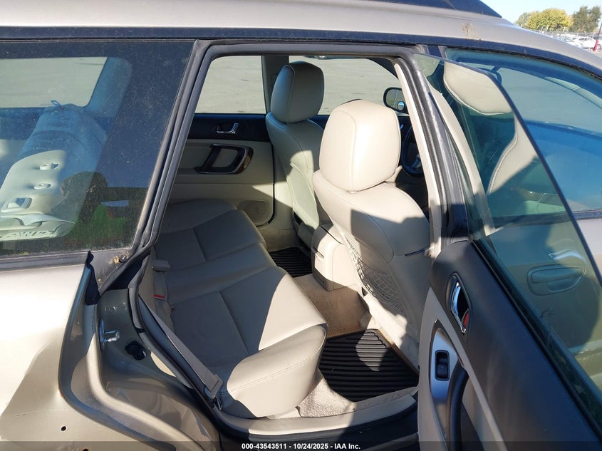 2008 Subaru Outback 2.5I Limited/2.5I Limited L.l. Bean Edition VIN: 4S4BP62C887330496 Lot: 43543511