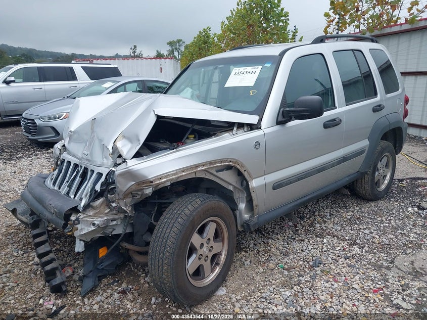 1J4GL48K87W522346 2007 JEEP LIBERTY (NORTH AMERICA) photo no. 2