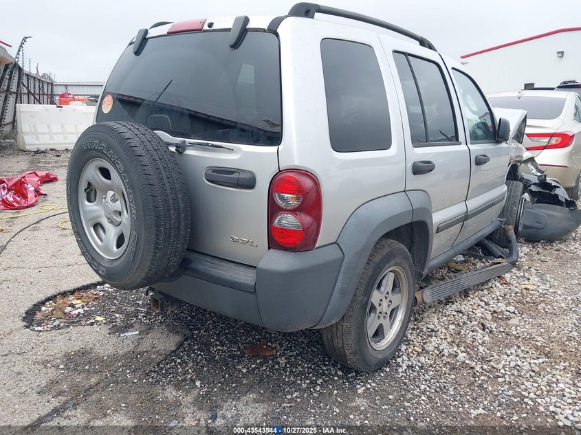 1J4GL48K87W522346 2007 JEEP LIBERTY (NORTH AMERICA) photo no. 4