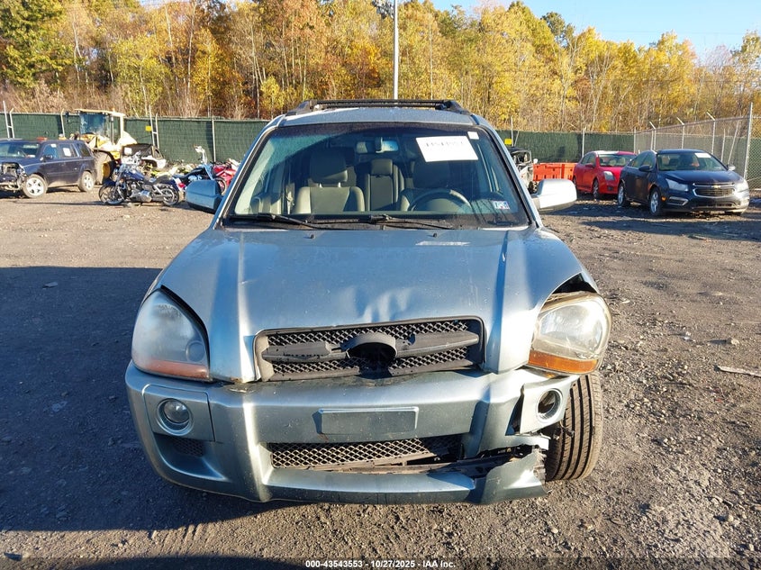 2006 Hyundai Tucson Gls/Limited VIN: KM8JN72D96U298978 Lot: 43543553