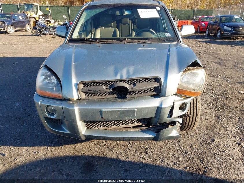 2006 Hyundai Tucson Gls/Limited VIN: KM8JN72D96U298978 Lot: 43543553