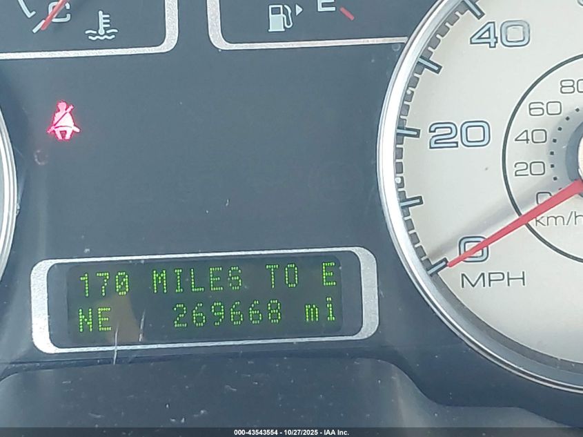 2009 Ford Taurus Limited VIN: 1FAHP25W99G111521 Lot: 43543554