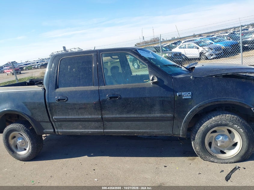 2001 Ford F-150 King Ranch Edition/Lariat/Xlt VIN: 1FTRW08W31KF52113 Lot: 43543555