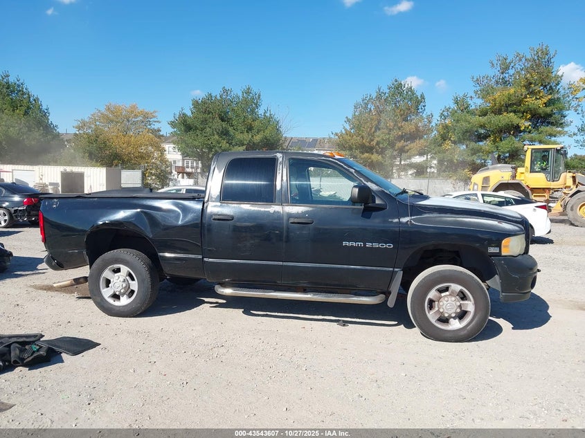 2003 Dodge Ram 2500 Slt/Laramie/St VIN: 3D7KU28DX3G845170 Lot: 43543607