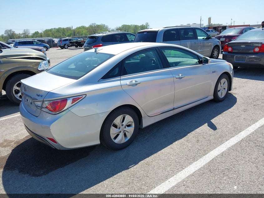 2013 HYUNDAI SONATA HYBRID - KMHEC4A42DA097235