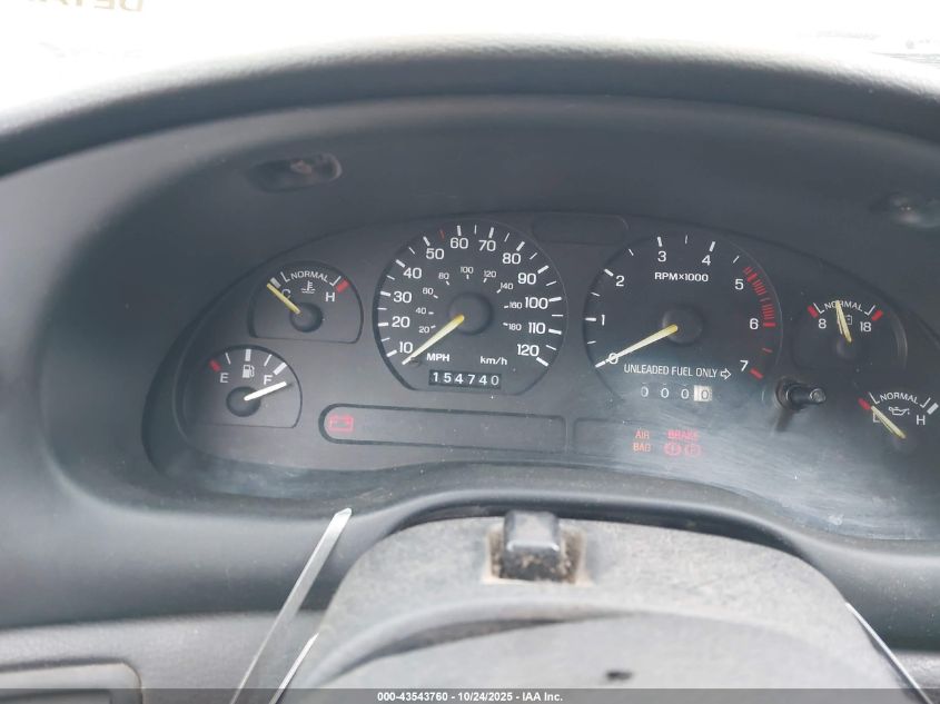 1995 Ford Mustang VIN: 1FALP444XSF153214 Lot: 43543760