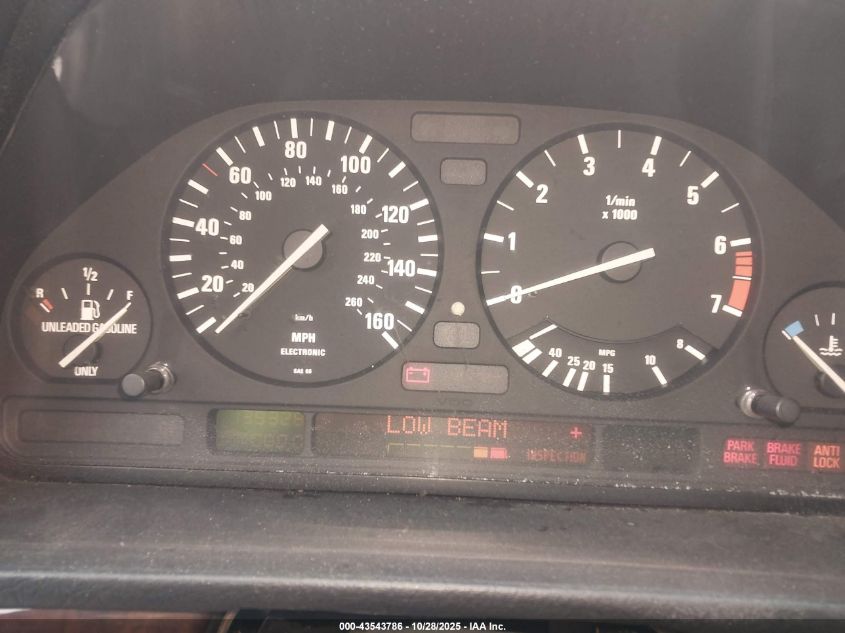 1990 BMW 735 I Automatic VIN: WBAGB4312LDB65971 Lot: 43543786