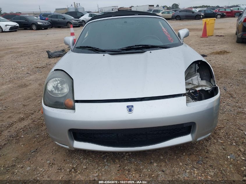 2001 Toyota Mr2 Spyder VIN: JTDFR320410026536 Lot: 43543870