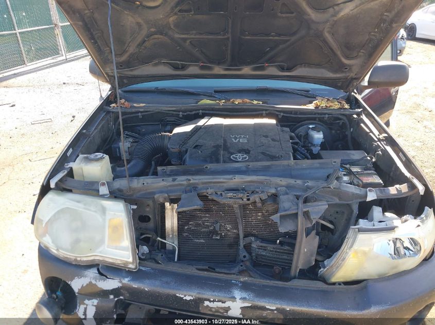 2005 Toyota Tacoma Base V6 VIN: 5TEMU52N65Z032387 Lot: 43543903