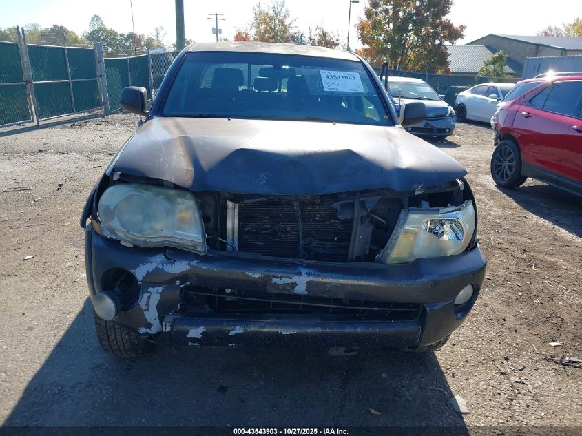 2005 Toyota Tacoma Base V6 VIN: 5TEMU52N65Z032387 Lot: 43543903