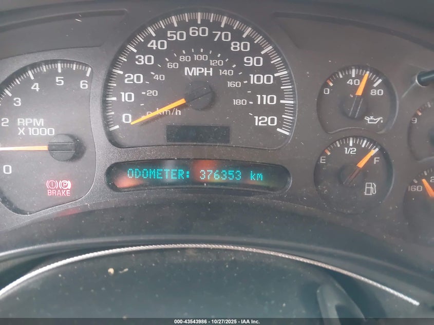 2005 GMC Yukon Slt VIN: 1GKEC13T25R209949 Lot: 43543986