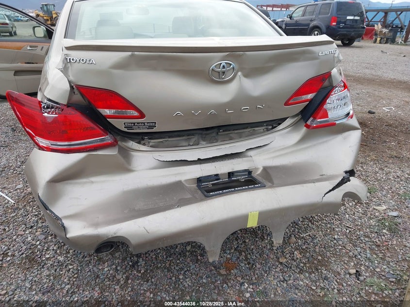 2006 Toyota Avalon Limited VIN: 4T1BK36B56U123450 Lot: 43544036
