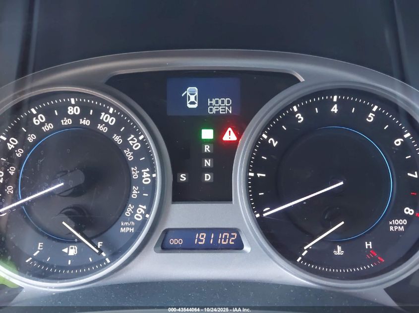 2008 Lexus Is 250 VIN: JTHBK262985060265 Lot: 43544064