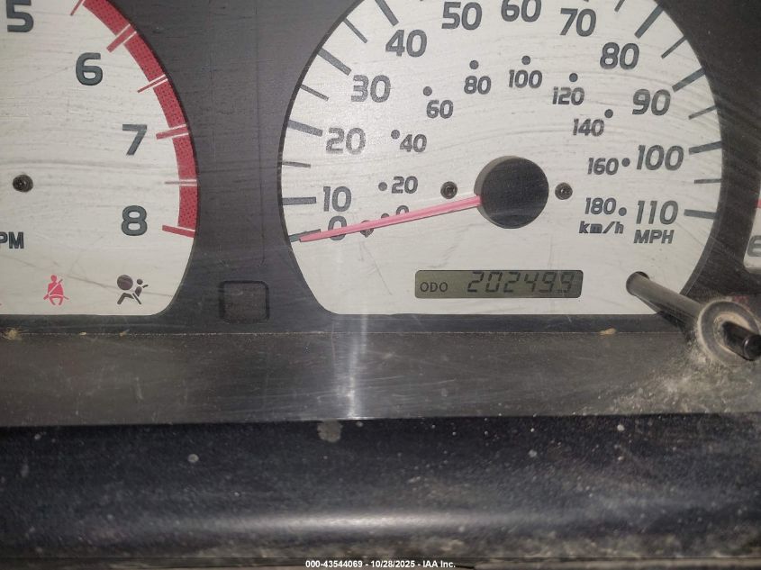 2004 Toyota Tacoma Base V6 VIN: 5TEHN72N94Z439693 Lot: 43544069