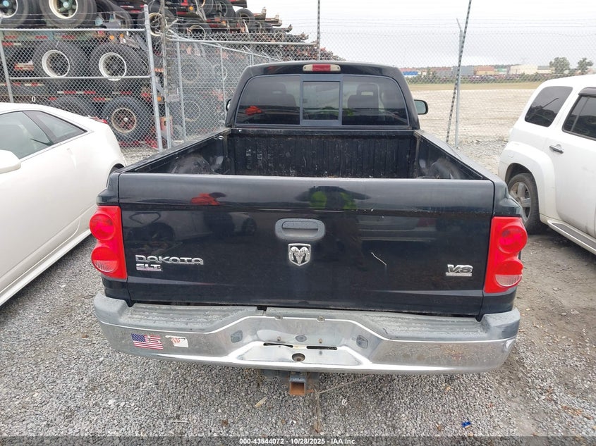 2006 Dodge Dakota Slt VIN: 1D7HW42J66S522813 Lot: 43544072