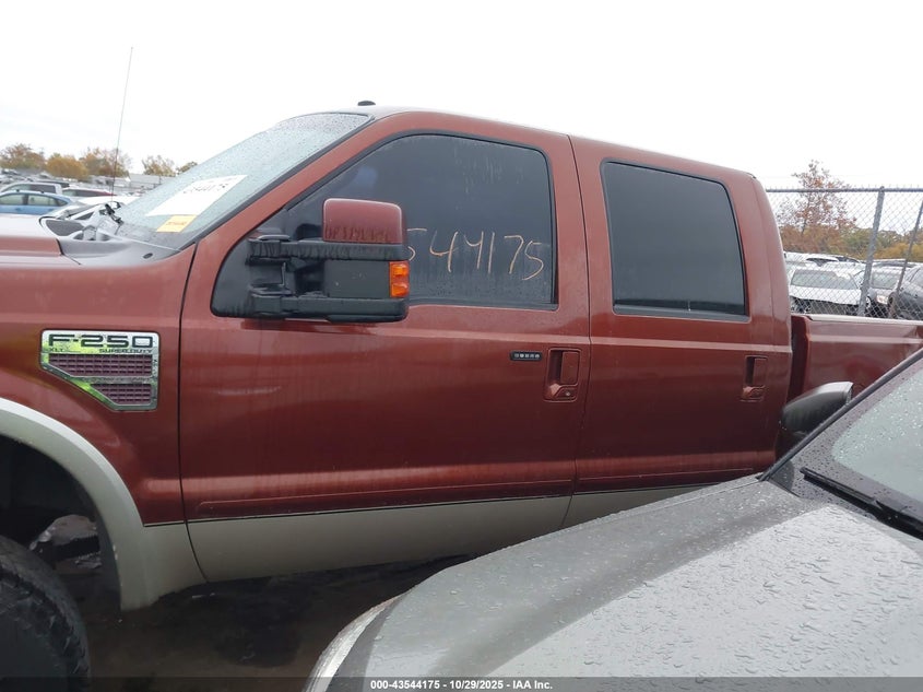 2008 Ford F-250 Fx4/Harley-Davidson/King Ranch/Lariat/Xl/Xlt VIN: 1FTSW21R28EB11325 Lot: 43544175