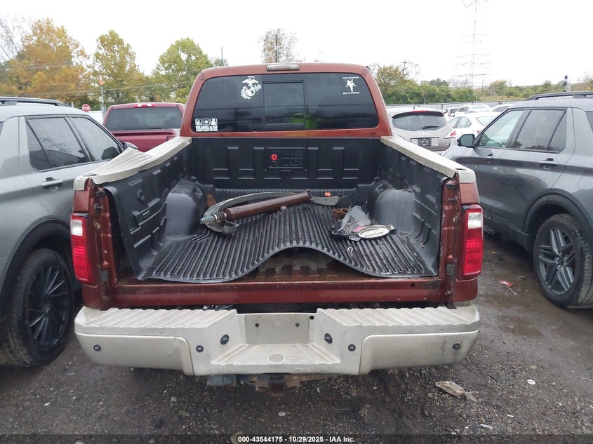 2008 Ford F-250 Fx4/Harley-Davidson/King Ranch/Lariat/Xl/Xlt VIN: 1FTSW21R28EB11325 Lot: 43544175