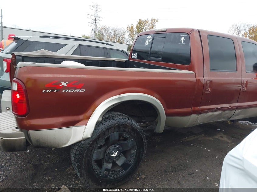 2008 Ford F-250 Fx4/Harley-Davidson/King Ranch/Lariat/Xl/Xlt VIN: 1FTSW21R28EB11325 Lot: 43544175