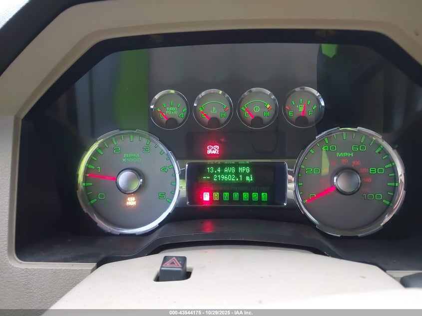 2008 Ford F-250 Fx4/Harley-Davidson/King Ranch/Lariat/Xl/Xlt VIN: 1FTSW21R28EB11325 Lot: 43544175