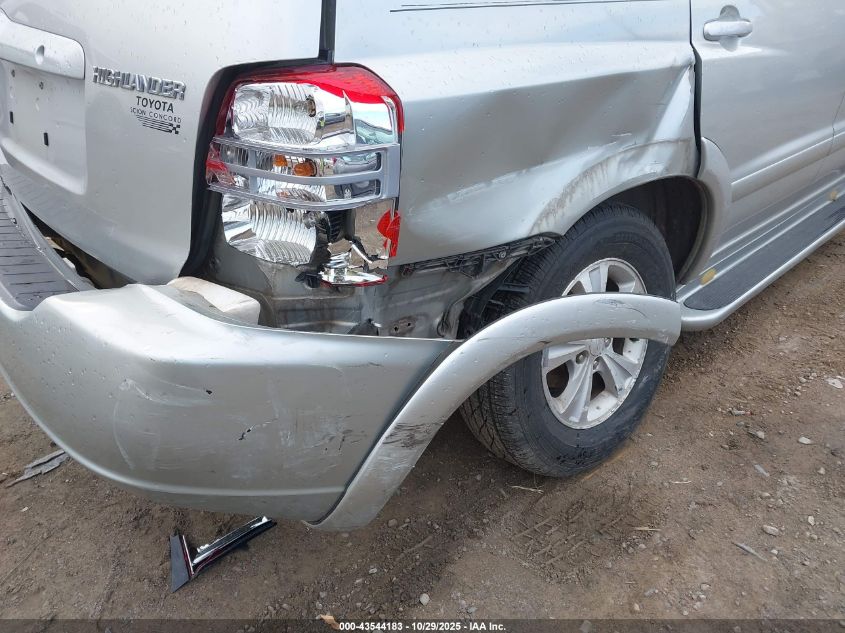 2003 Toyota Highlander V6 VIN: JTEHF21A830140477 Lot: 43544183