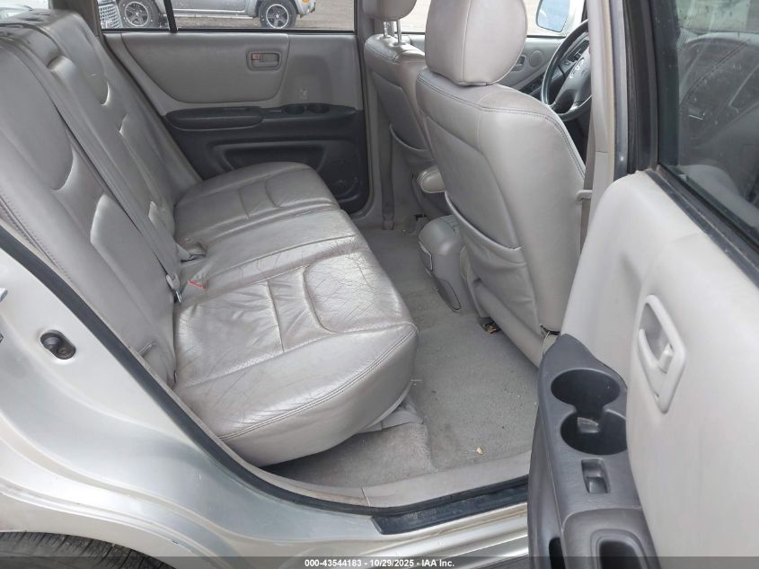 2003 Toyota Highlander V6 VIN: JTEHF21A830140477 Lot: 43544183