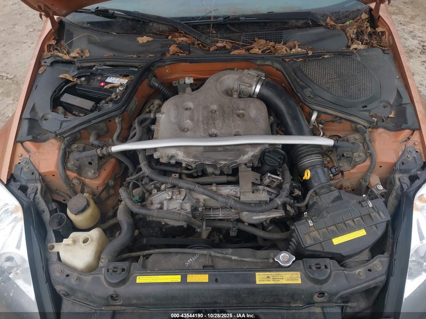 2005 Nissan 350Z Touring VIN: JN1AZ34DX5M602772 Lot: 43544190