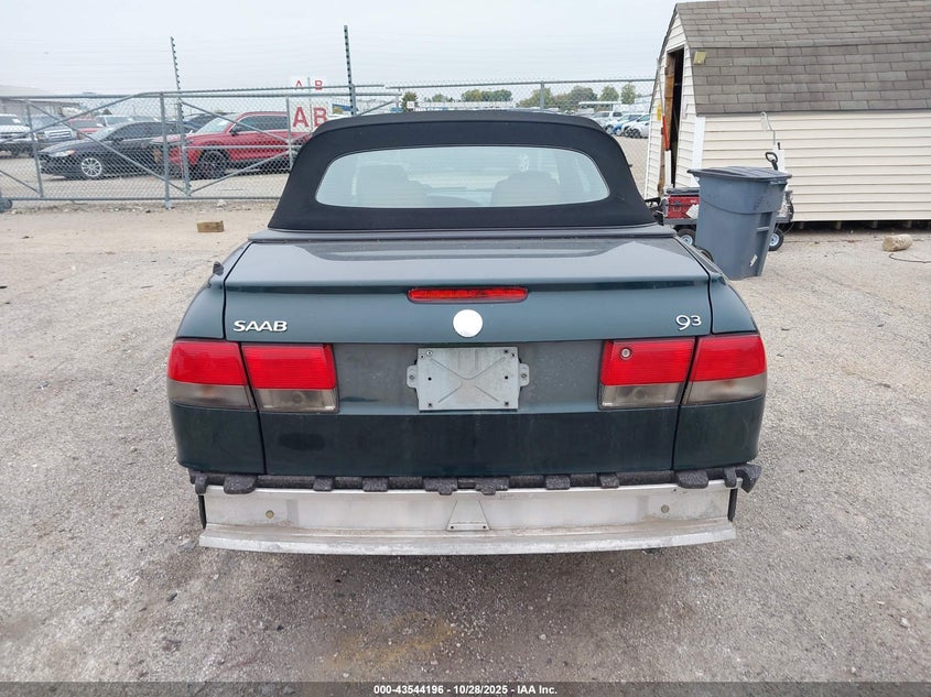 1999 Saab 9-3 VIN: YS3DD78N2X7061696 Lot: 43544196